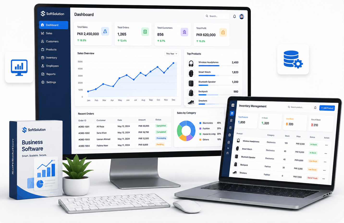 Custom Desktop & Business Software